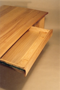 Ash desk drawer with pencil tray