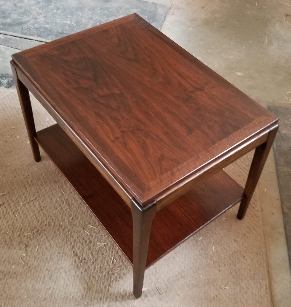 Coffee table restored